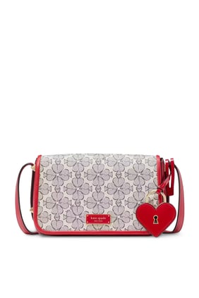 Kate Spade Liv Spade Çiçek Desenli Kanvas Çanta
