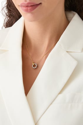 Modern Elegans Taşlı Kolye
