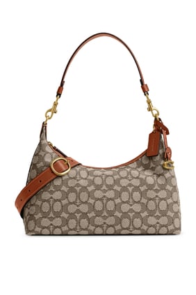 Coach Juliet 38 İmza Jakarlı Omuz Çantası