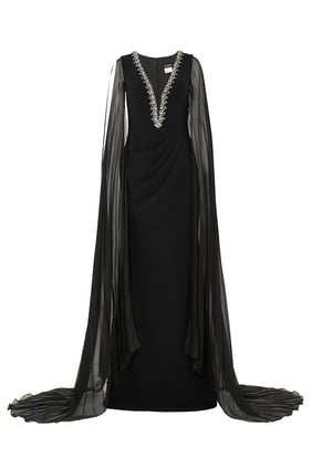 Şık Crepe Elbise - Jovani