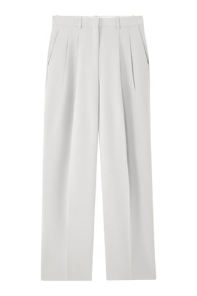 Çift Plise Admiral Krep Pantolon