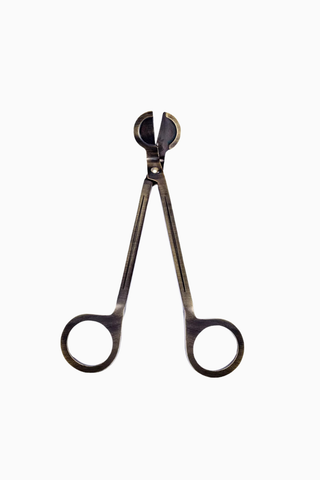 Bronz Lüks Candle Wick Trimmer Şık ve Zarif Fitil Kesici