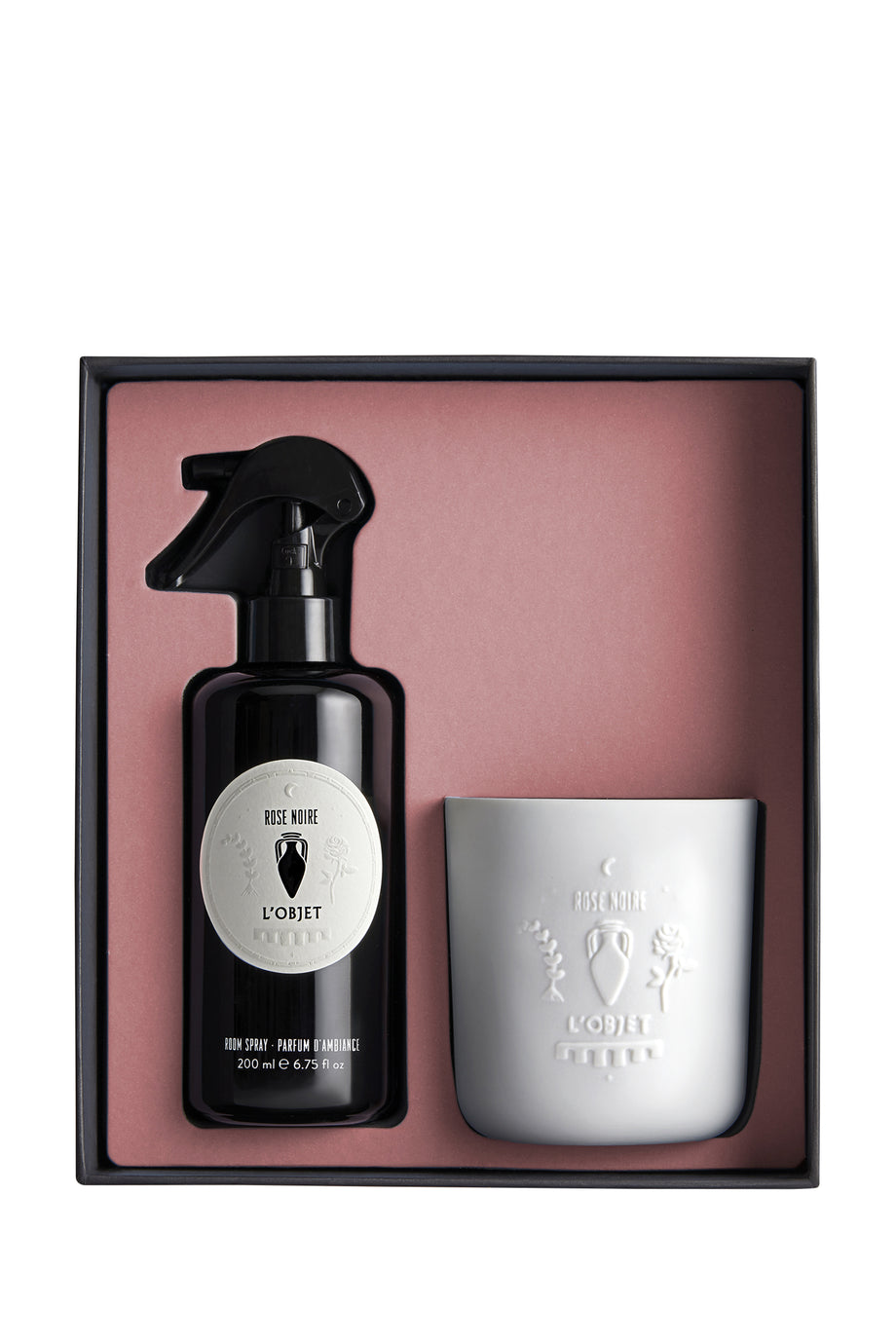 Rose Noire Oda Spreyi ve Mum Hediye Seti Lüks ve Zarif Kokular
