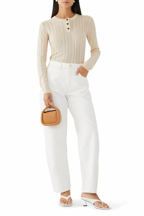 Düşük Bel Fıçı Kesim Jean