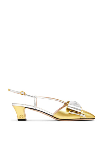 Valentino Garavani Bowow Şık Slingback Topuklu Ayakkabılar