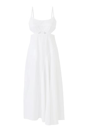 Victoria Beckham Cami Midi Elbise