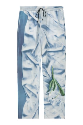 Çizgili Detaylı Pijama Pantolonu