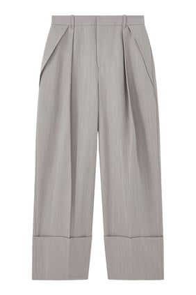 Victoria Beckham Geniş Paça Dönme Pantolon