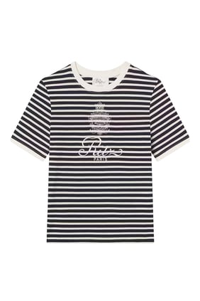 Ritz Çizgili Bebek Tişörtü - Şıklığın Adresi