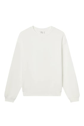 Ritz Unisex Tonal Logo Sweatshirt - Krem