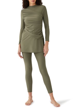 Klasik Yüzme Taytı - Şıklık ve Konfor Bir Arada