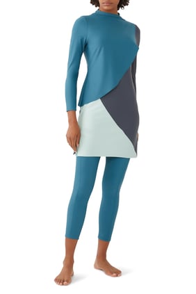 Lanuuk Cape Yüzme Elbisesi - Şıklığı Yakalayın