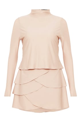 Lula Volanlı Yüzme Elbisesi