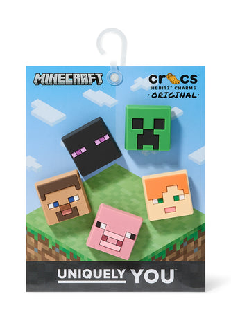 Minecraft Jibbitz Charms - Renkli