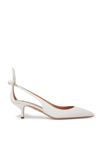 Aquazzura Fiyonk Detaylı 50 mm Topuklu Ayakkabı