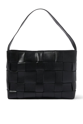 Örgü Mini Tote Çanta