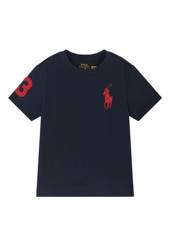 Çocuk Polo Pony Pamuk T-Shirt - Lacivert