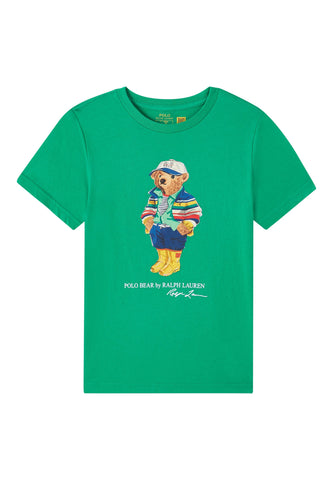 Çocuklar için Polo Bear Pamuklu Jersey Tişört