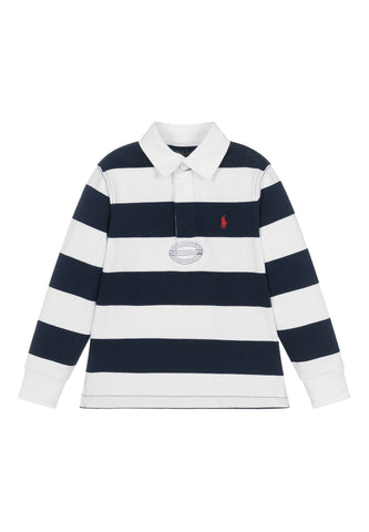 Çocuklar için Çizgili Logo Sweatshirt - Polo Ralph Lauren
