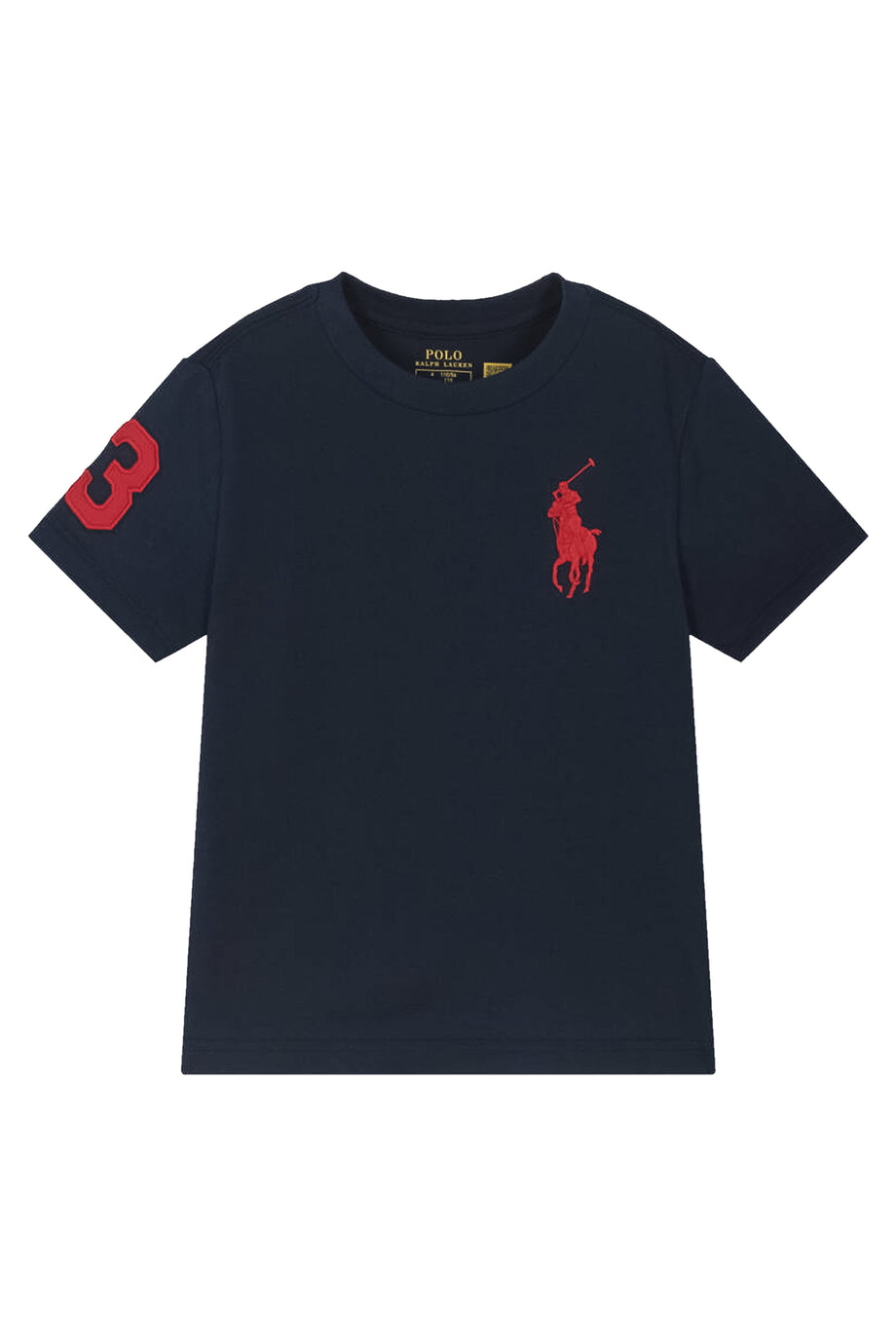 Çocuk Polo Pony Pamuklu Tişört - Lacivert
