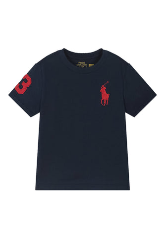 Çocuk Polo Pony Pamuklu Tişört - Lacivert