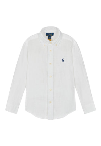 Çocuklar İçin Slim Fit Pamuk Oxford Gömlek