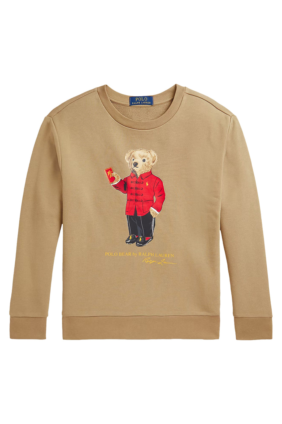 Çocuklar için Lunar Yeni Yıl Polo Ayı Sweatshirt