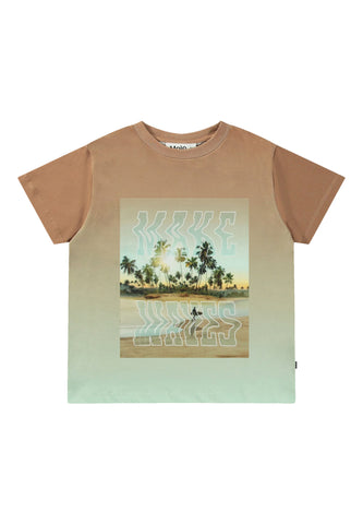 Çocuk Rame Dalgalı T-Shirt -