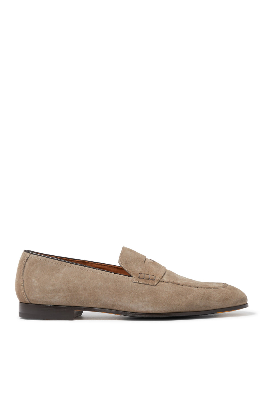 Şık Süet Penny Loafers