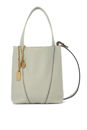 Küçük Spin Tote Çantası - Deri