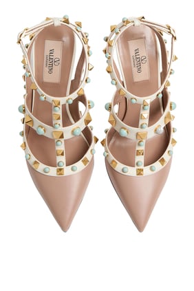 Valentino Garavani Rockstud 40 Deri Topuklu Ayakkabı
