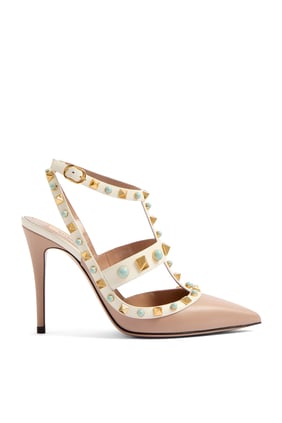 Valentino Garavani Rockstud 40 Deri Topuklu Ayakkabı
