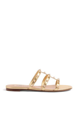 Valentino Garavani Rockstud Düz Terlikler