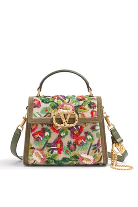 Valentino Garavani VSling Mini Nakışlı Çanta
