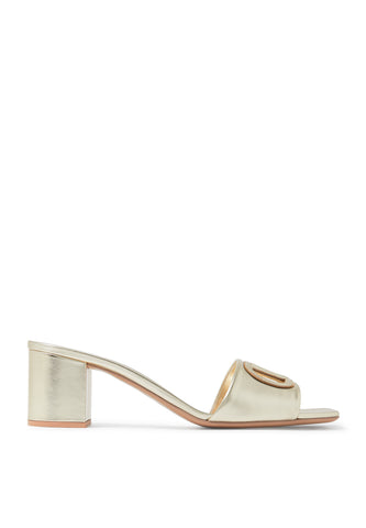 Valentino VLogo Kesik Sandaletler
