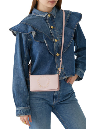 Stella McCartney Logo Omuz Cüzdanı