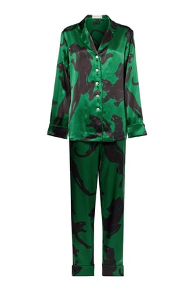 Lila Poiret Panther Pijama Takımı