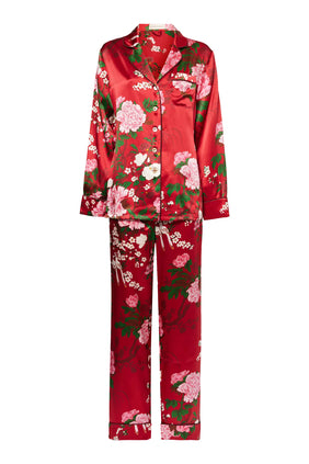 Lila Tardieu Çiçek Desenli Pijama Takımı