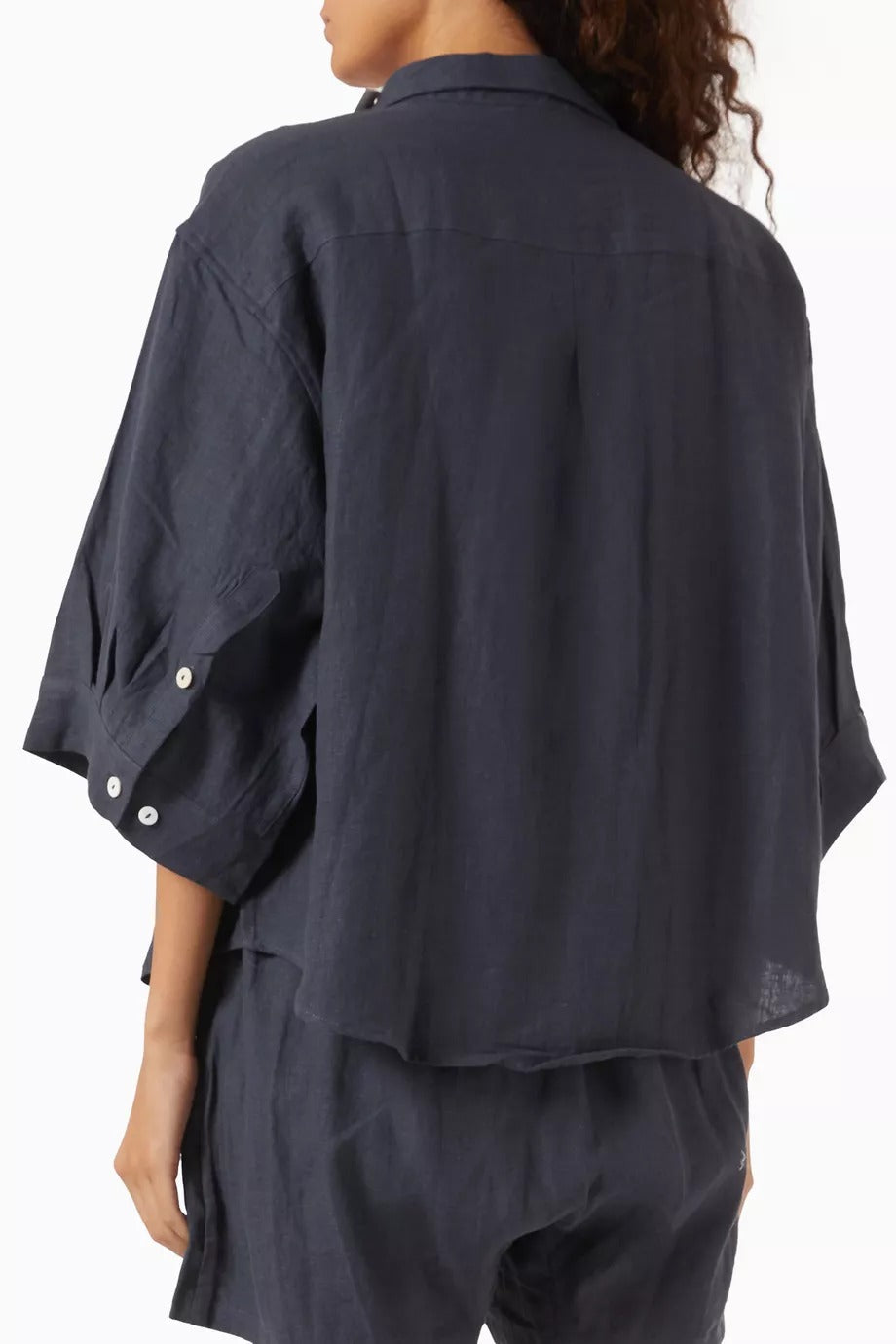 03 Organik Keten Lüks Pijama Seti Şık Ev Rahatlığı