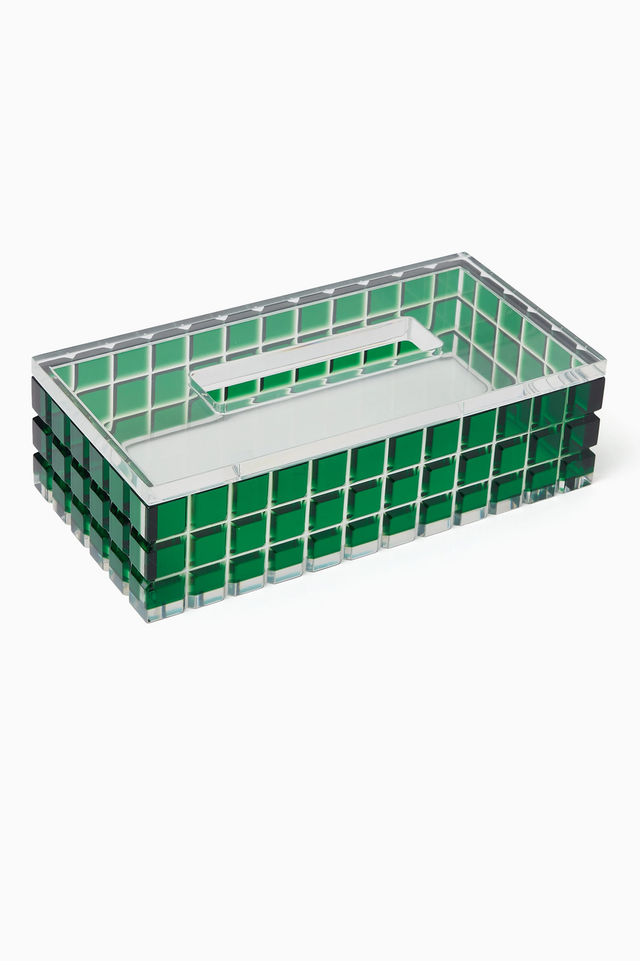 Lou Lou Mendil Kutusu, Cilalı Akrilik, Modern & Zarif