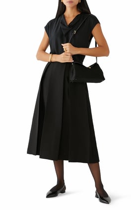 T-Lock Pony Hair Clutch - Şık Kadın Çantası