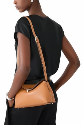 T-Lock Deri Clutch Çanta