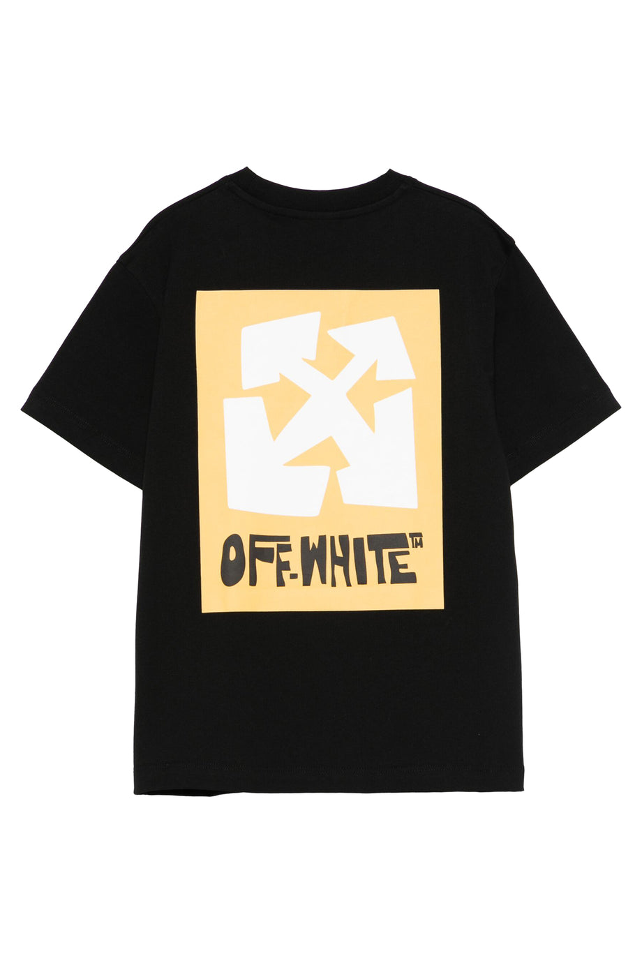 Çocuklar İçin Büyük Logolu Tişört - Off-White