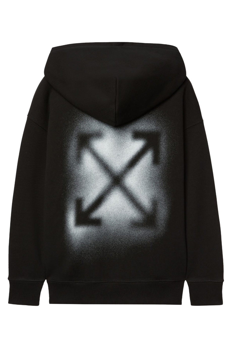 Çocuklar için Spray Ok Fermuarlı Kapşonlu Sweatshirt