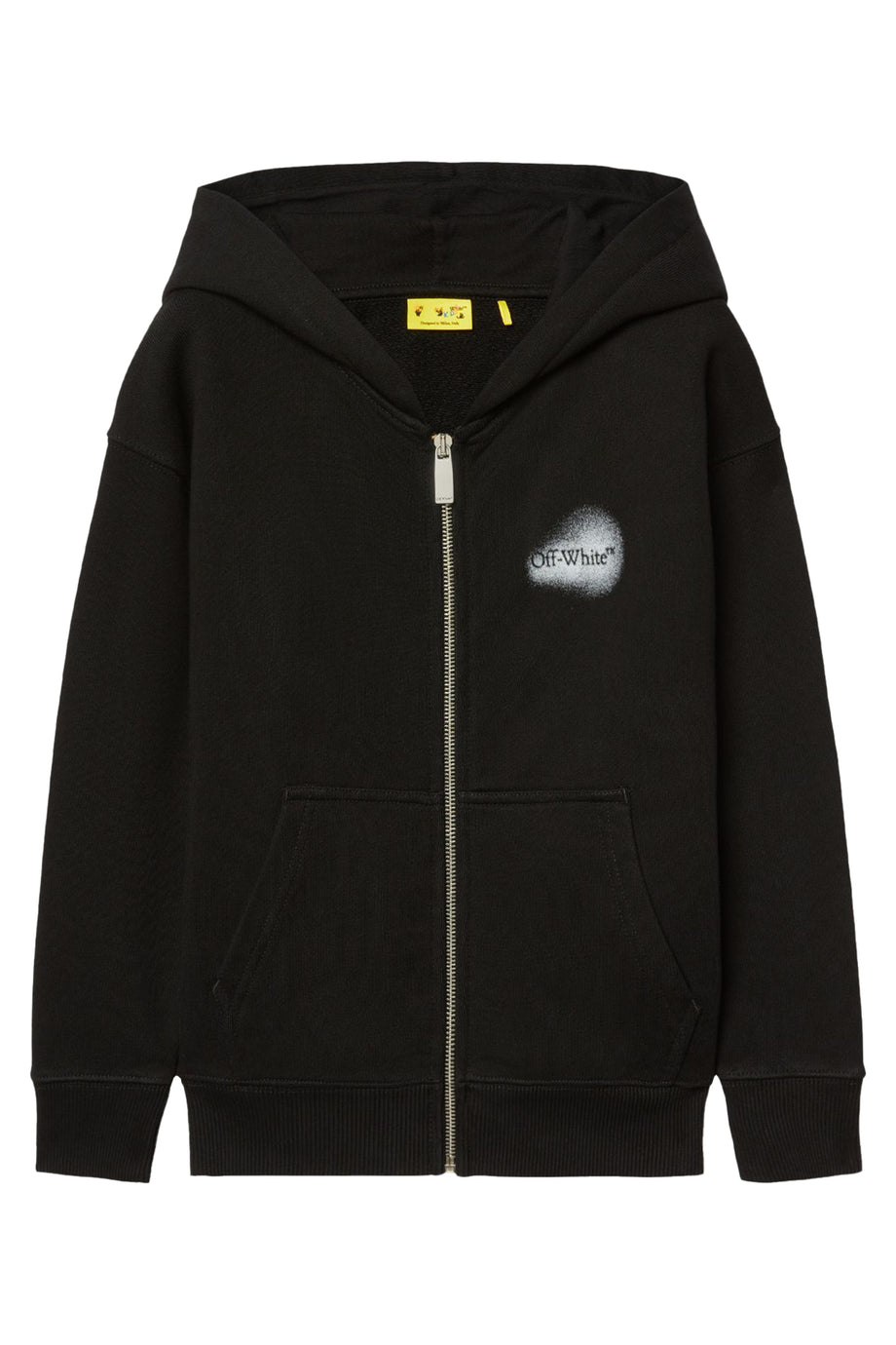 Çocuklar için Spray Ok Fermuarlı Kapşonlu Sweatshirt