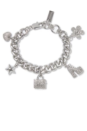 Pave Mini İkon Charm Bilezik