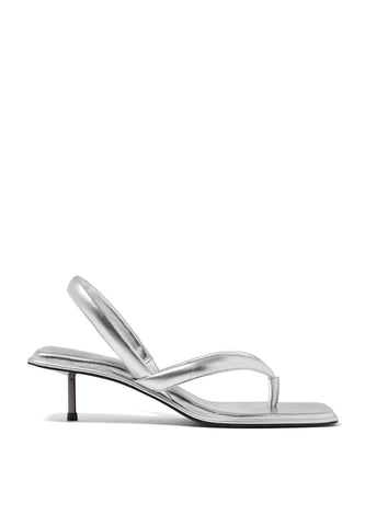 Slingback Topuklu Terlikler - 40mm