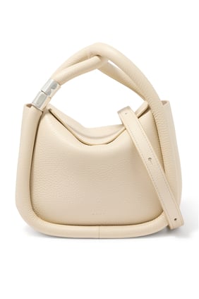 Şık ve Fonksiyonel Wonton 20 Çanta - IVORY