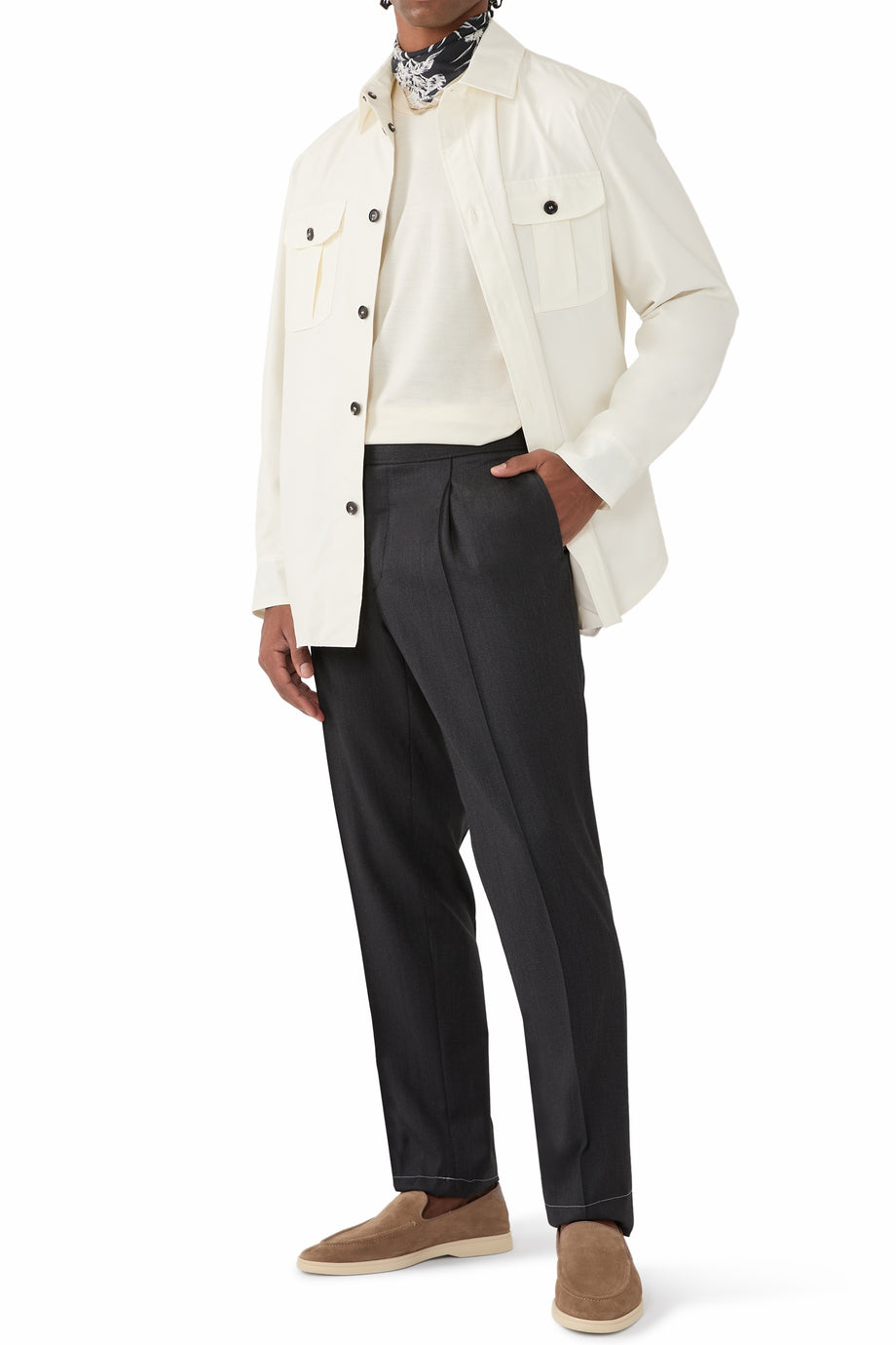 Vagabond Overshirt - Beyaz