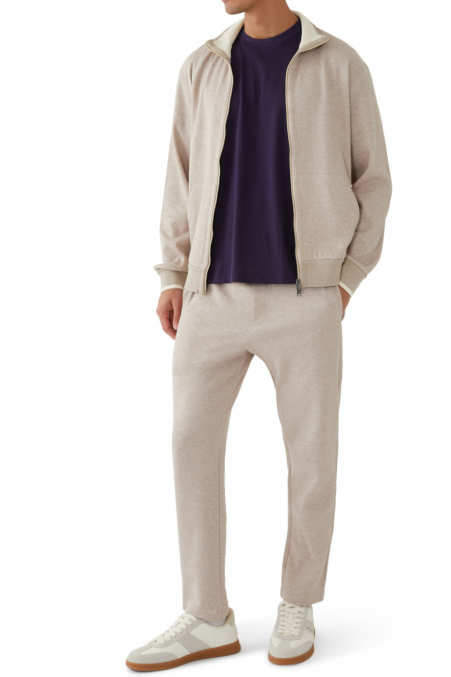 Tam Boy Fermuarlı Ceket